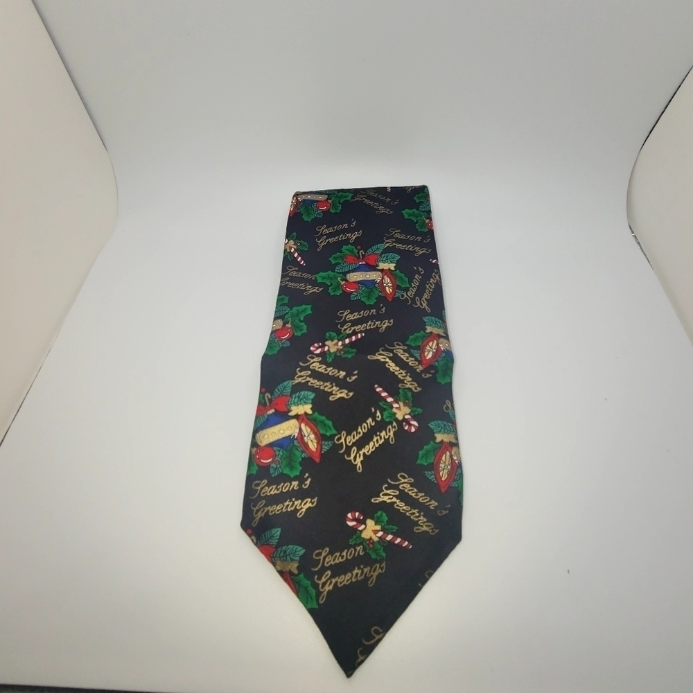 "Season's Greetings" Holiday Men's Tie